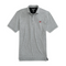 johnnie-O 01. MENS APPAREL - MENS SS SHIRTS - MENS SS POLO Men's UGA Clipper Striped Jersey Performance Polo BLACK