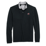 johnnie-O 01. MENS APPAREL - MENS LS SHIRTS - MENS LS CASUAL Men's UGA Freeborne Performance 1/4 Zip Pullover BLACK