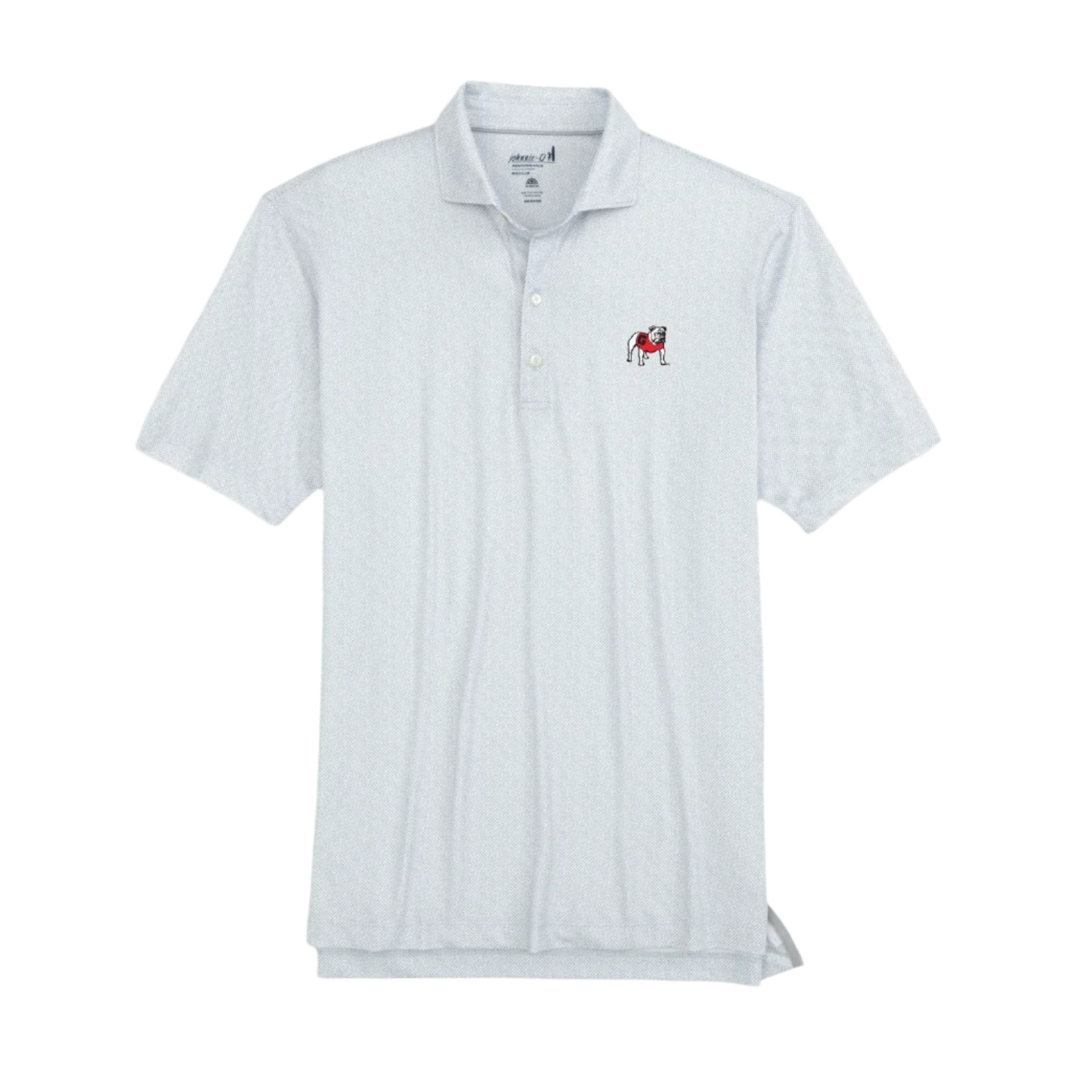 johnnie-O 01. MENS APPAREL - MENS SS SHIRTS - MENS SS POLO Men's UGA Hinson Jersey Performance Polo SEAL