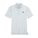 johnnie-O 01. MENS APPAREL - MENS SS SHIRTS - MENS SS POLO Men's UGA Hinson Jersey Performance Polo SEAL