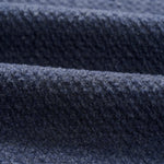 johnnie-O 01. MENS APPAREL - MENS LS SHIRTS - MENS LS HOODY Men's Zoeller Ripple Knit Half-Zip Hoodie INDIGO