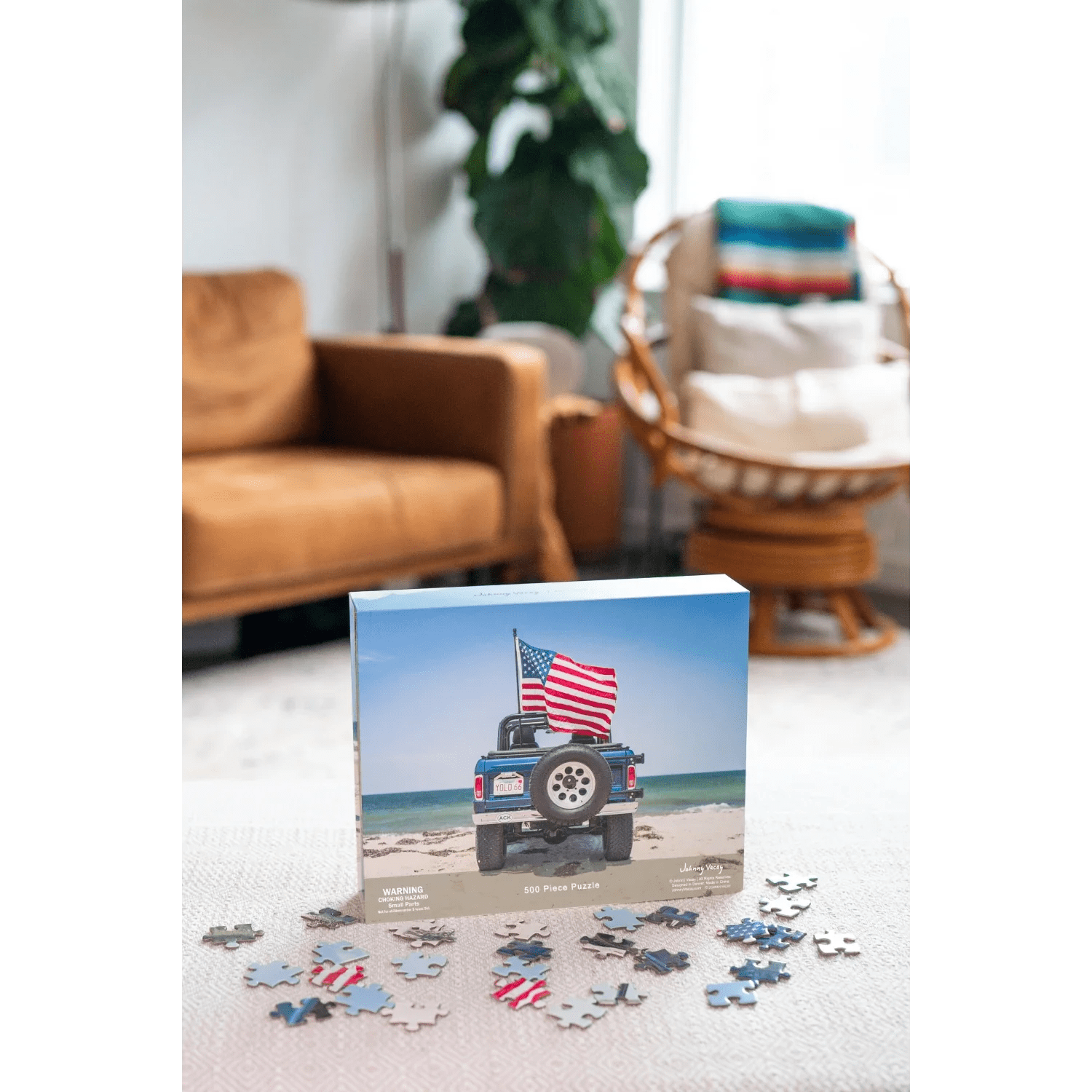 Johnny Vacay 10. GIFTS|ACCESSORIES - GIFT - GAMES American Bronco 500 Piece Puzzle