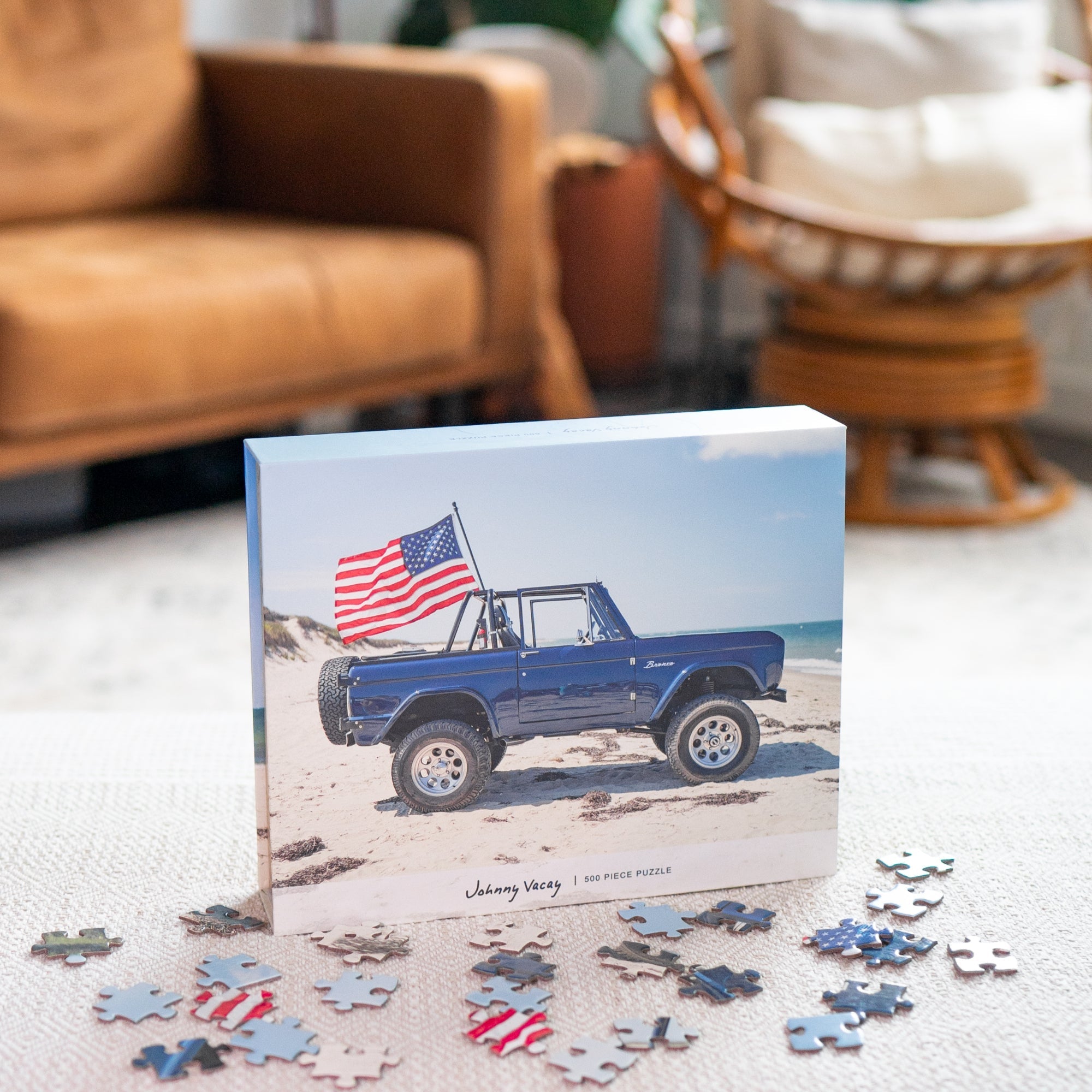 Johnny Vacay 10. GIFTS|ACCESSORIES - GIFT - GAMES American Bronco 500 Piece Puzzle