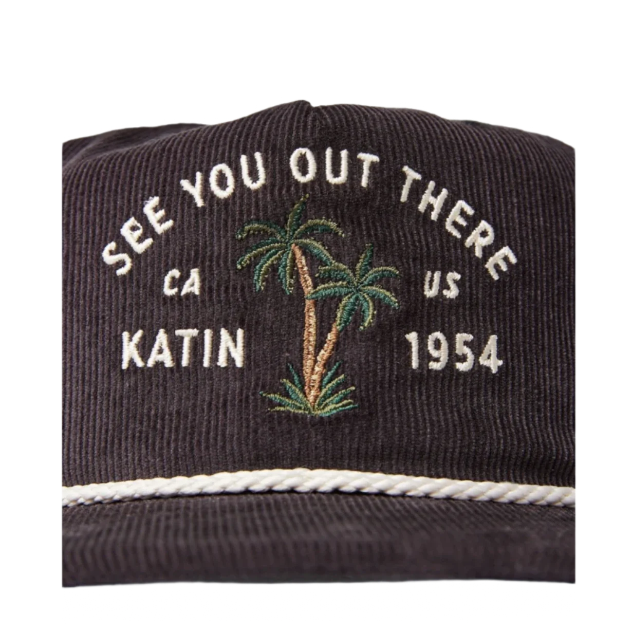 Katin 11. HATS - HATS BILLED - HATS BILLED Bermuda Corduroy Hat BLCK BLACK O S