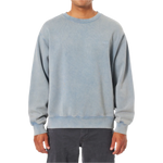 Katin 01. MENS APPAREL - MENS HOODIES|SWEATERS - MENS PO SWEATERS Embroidered Crewneck WBSW WASHED BLUE SAND WASH