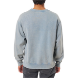 Katin 01. MENS APPAREL - MENS HOODIES|SWEATERS - MENS PO SWEATERS Embroidered Crewneck WBSW WASHED BLUE SAND WASH