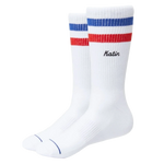 Katin 06. SOCKS - MENS SOCKS - MENS SOCKS CREW Men's Felix Sock BLRE BLUE RED O S