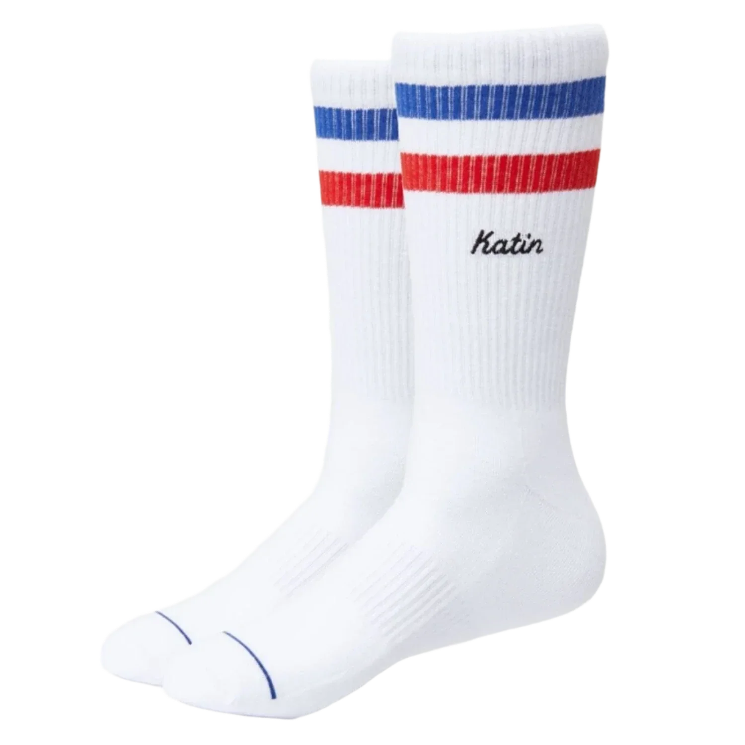 Katin 06. SOCKS - MENS SOCKS - MENS SOCKS CREW Men's Felix Sock BLRE BLUE RED O S