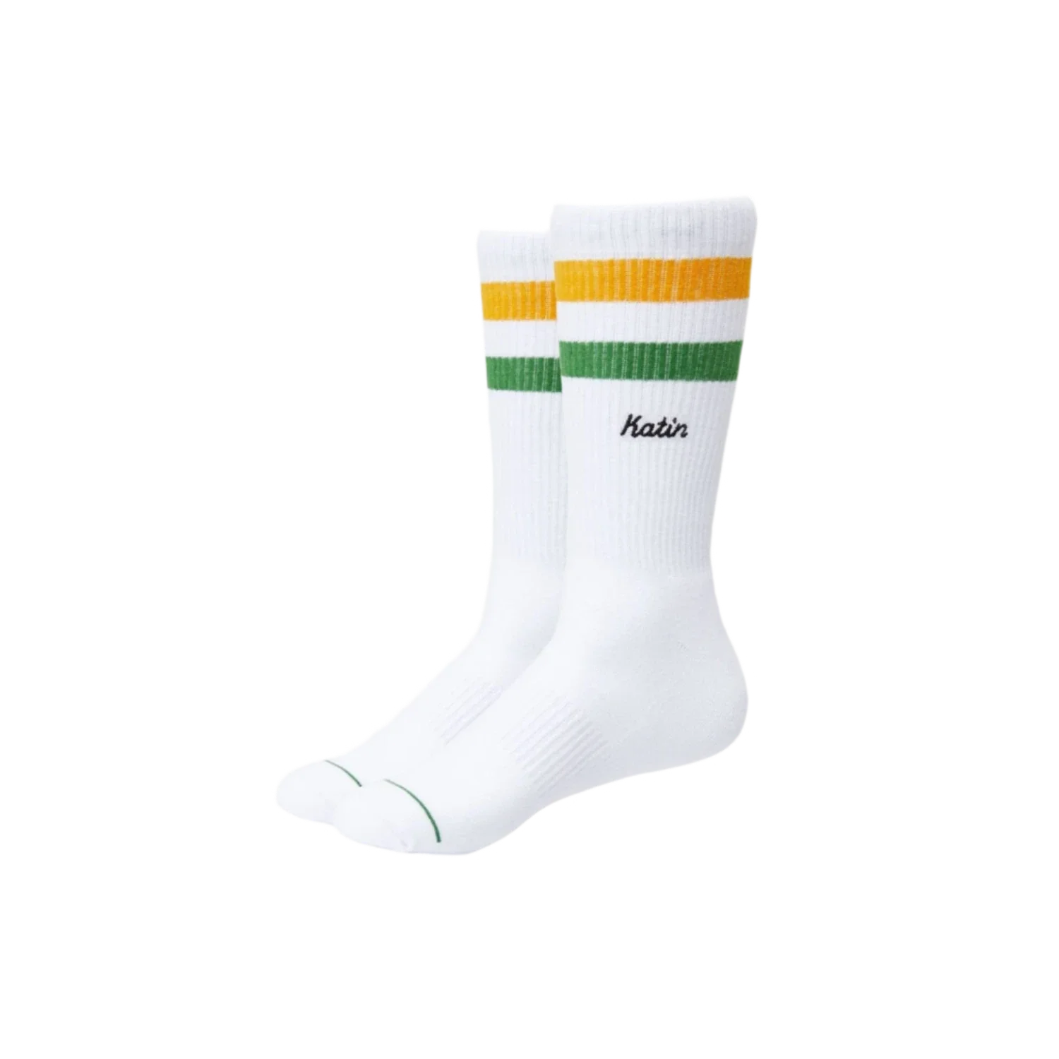 Katin 06. SOCKS - MENS SOCKS - MENS SOCKS CREW Men's Felix Sock GOGR GOLD GREEN O S