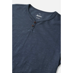 Katin 01. MENS APPAREL - MENS SS SHIRTS - MENS SS CASUAL Men's Folk Henley BABL BALTIC BLUE