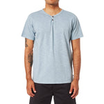 Katin 01. MENS APPAREL - MENS SS SHIRTS - MENS SS CASUAL Men's Folk Henley ABPD AIRFORCE BLUE PIGMENT DYE