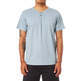 Katin 01. MENS APPAREL - MENS SS SHIRTS - MENS SS CASUAL Men's Folk Henley ABPD AIRFORCE BLUE PIGMENT DYE