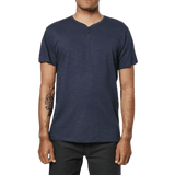 Katin 01. MENS APPAREL - MENS SS SHIRTS - MENS SS CASUAL Men's Folk Henley BABL BALTIC BLUE