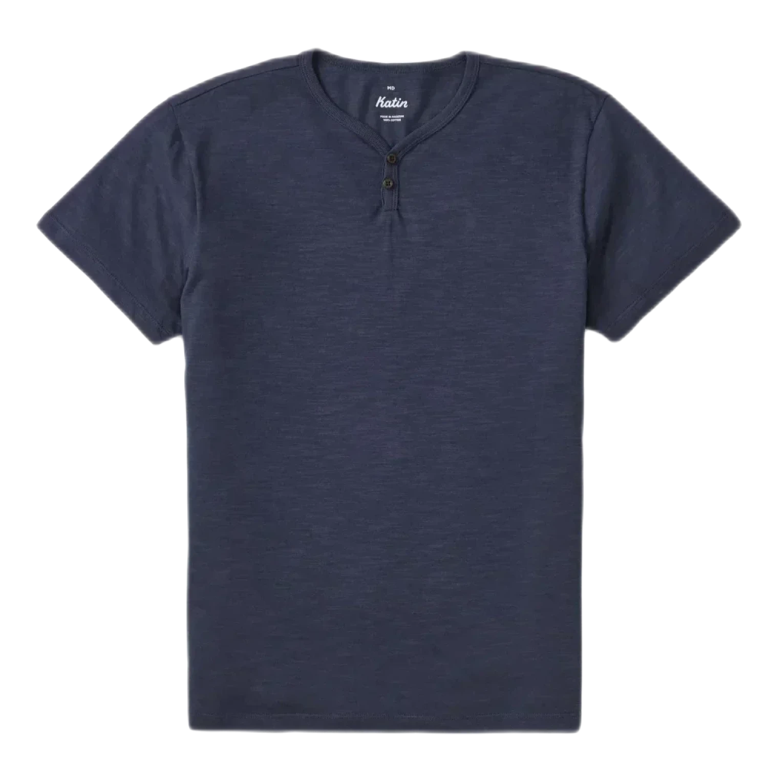 Katin 01. MENS APPAREL - MENS SS SHIRTS - MENS SS CASUAL Men's Folk Henley BABL BALTIC BLUE