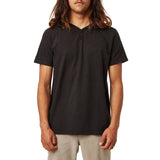 Katin 01. MENS APPAREL - MENS SS SHIRTS - MENS SS CASUAL Men's Folk Henley BKWS BLACK WASH