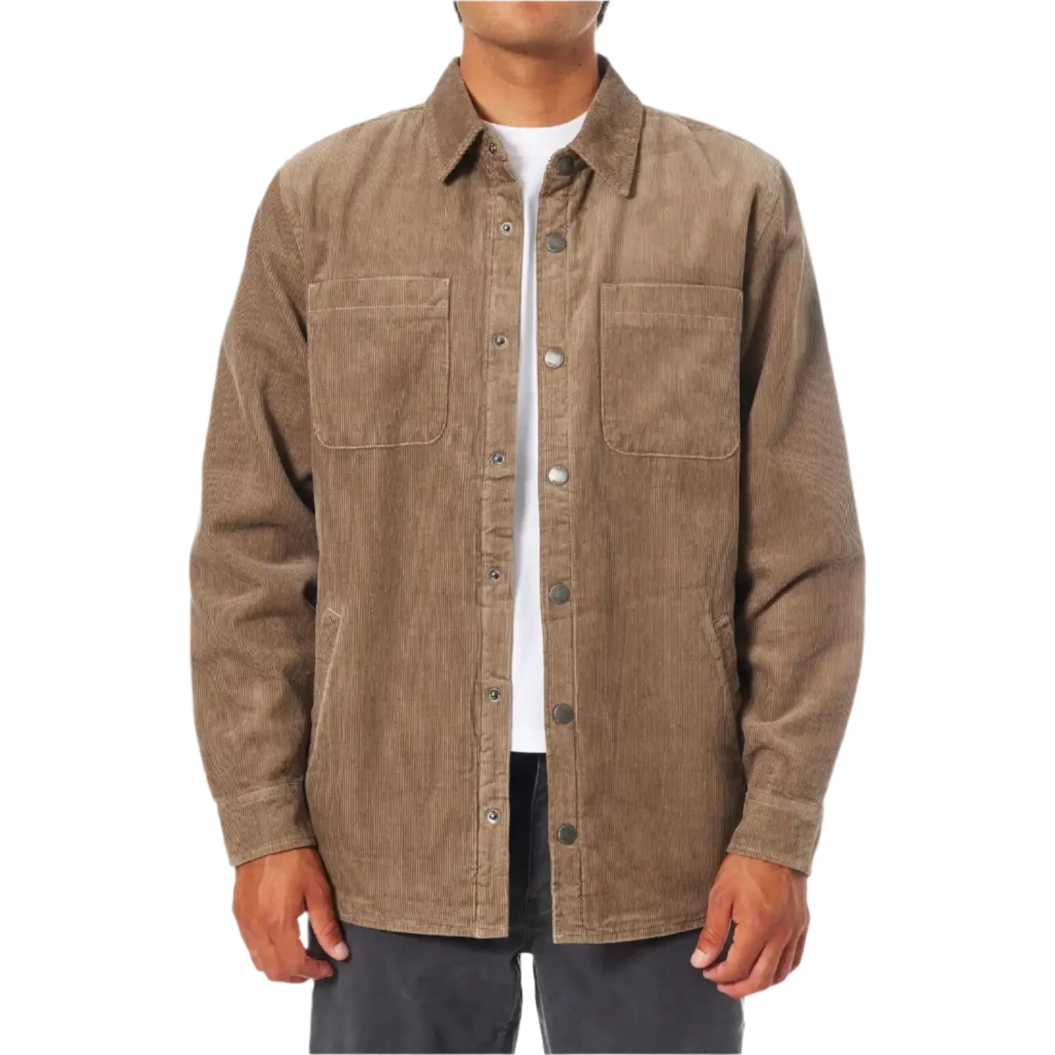 Katin 01. MENS APPAREL - MENS JACKETS - MENS JACKETS CASUAL Men's Harold Corduroy Jacket GRRK GRAY ROCK