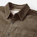 Katin 01. MENS APPAREL - MENS JACKETS - MENS JACKETS CASUAL Men's Harold Corduroy Jacket GRRK GRAY ROCK