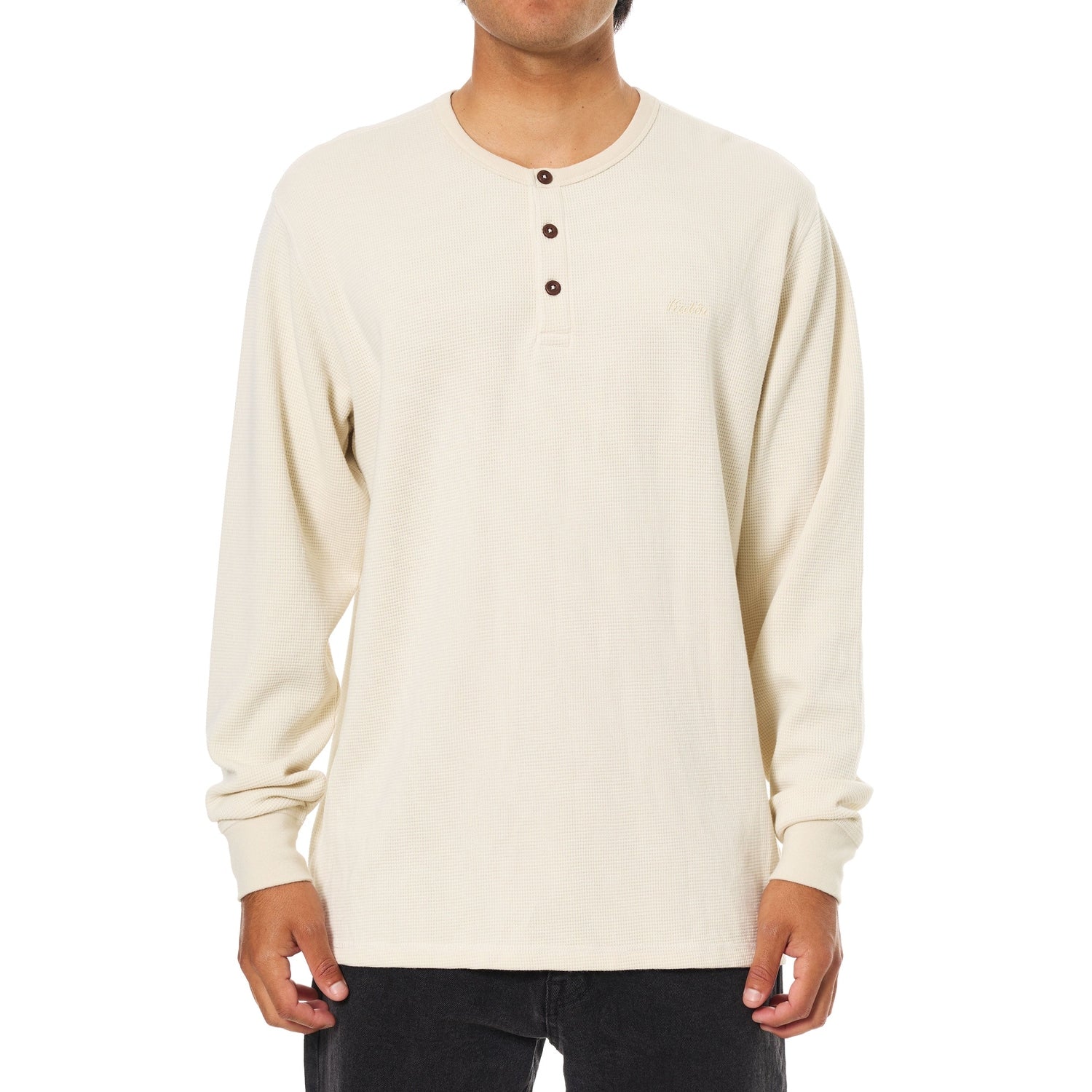 Katin 01. MENS APPAREL - MENS LS SHIRTS - MENS LS CASUAL Men's Mesa Thermal VWHT VINTAGE WHITE