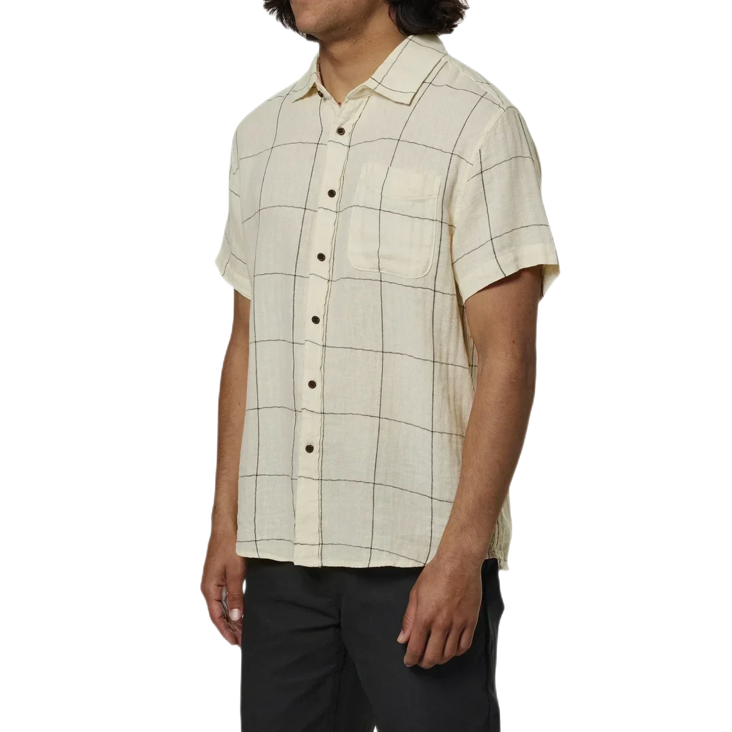 Katin 01. MENS APPAREL - MENS SS SHIRTS - MENS SS BUTTON UP Men's Monty Shirt VWHT VINTAGE WHITE