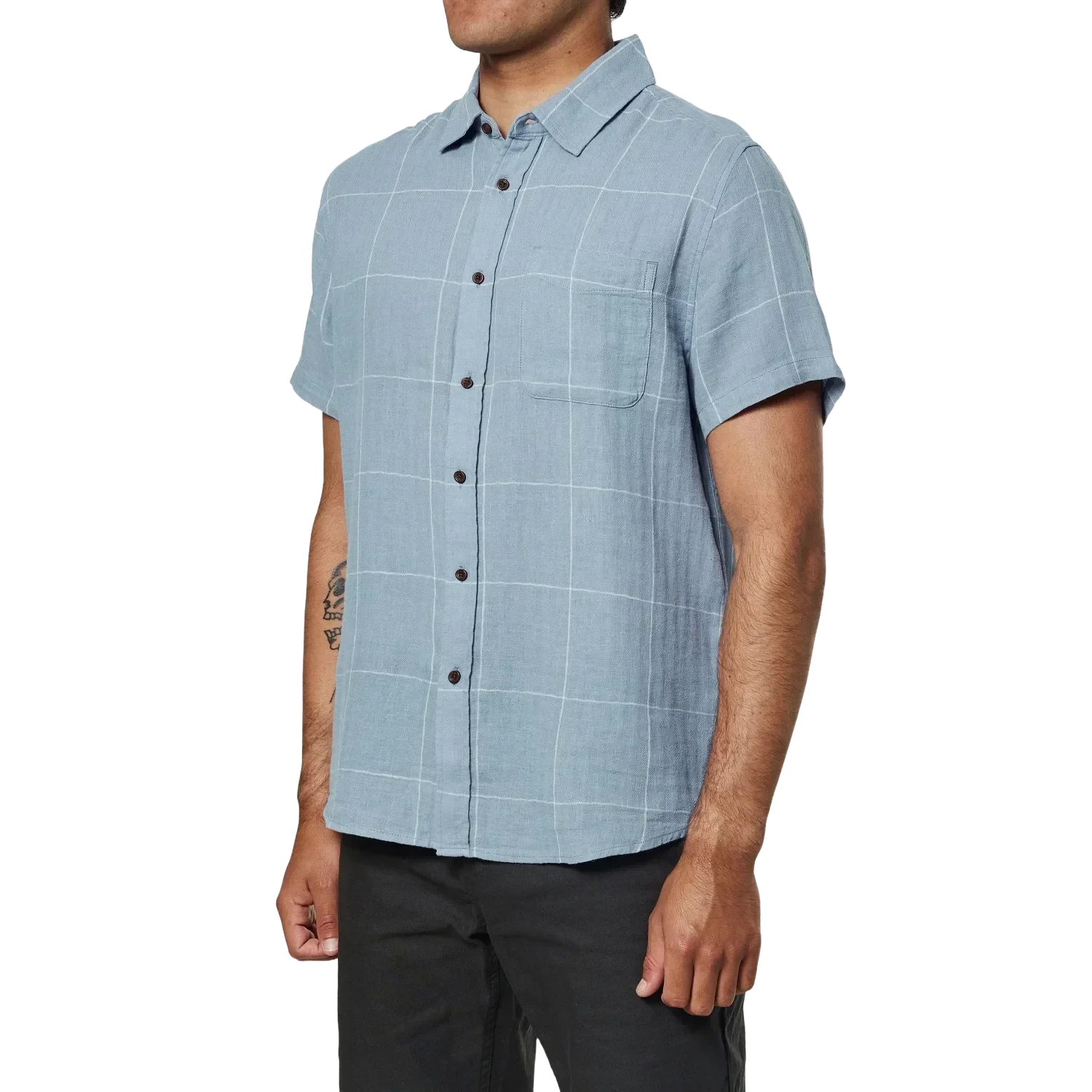 Katin 01. MENS APPAREL - MENS SS SHIRTS - MENS SS BUTTON UP Men's Monty Shirt SBLU SPRING BLUE