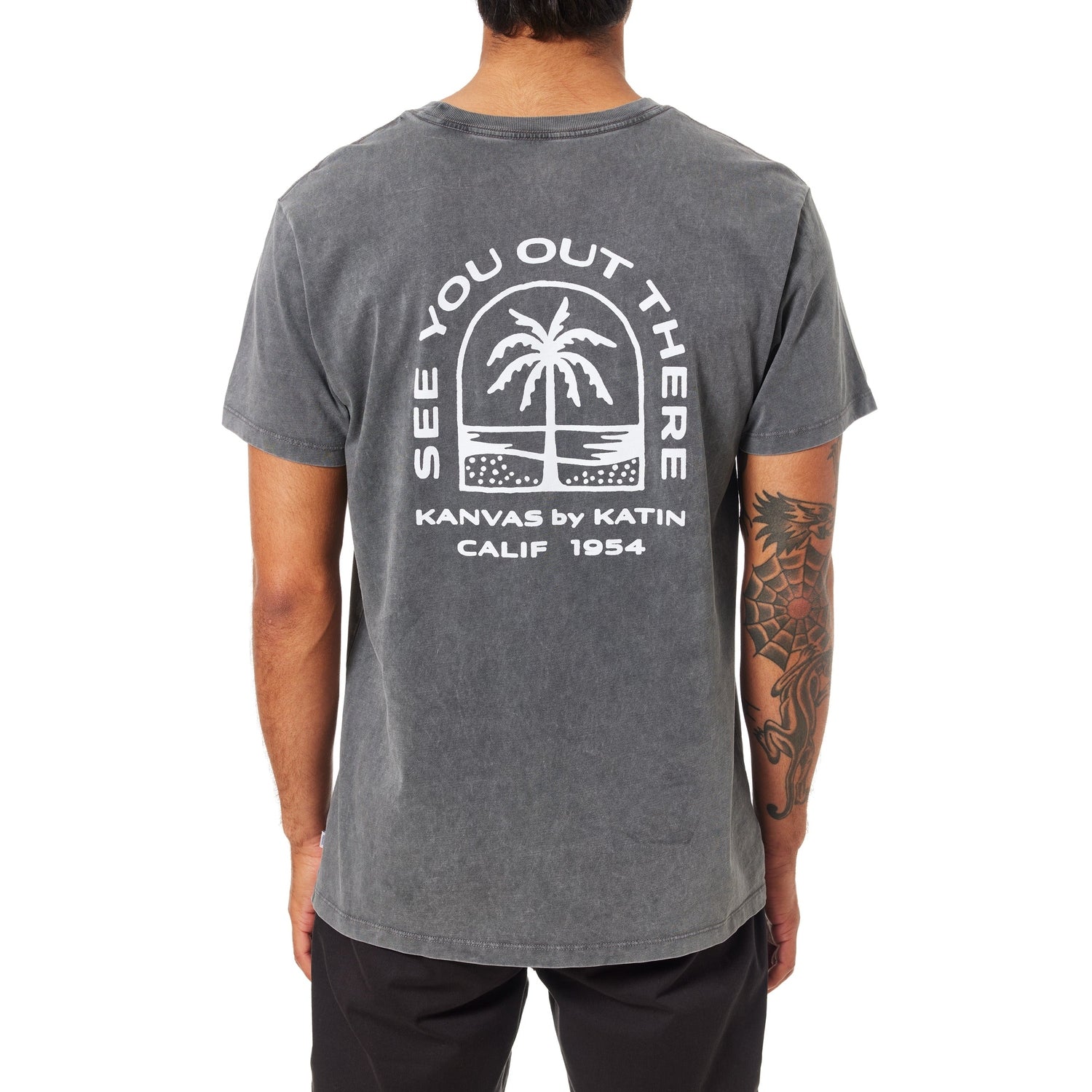 Katin 01. MENS APPAREL - MENS T-SHIRTS - MENS T-SHIRT SS Men's Passage Tee BKSW BLACK SAND WASH