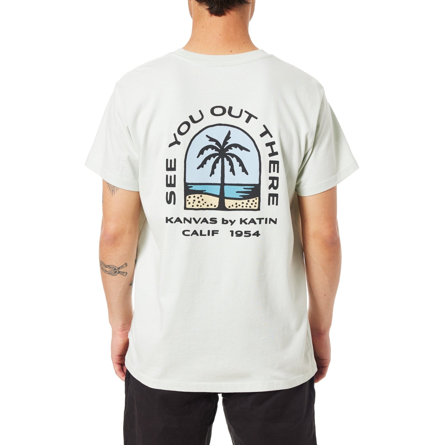 Katin 01. MENS APPAREL - MENS T-SHIRTS - MENS T-SHIRT SS Men's Passage Tee SEFM SEAFOAM