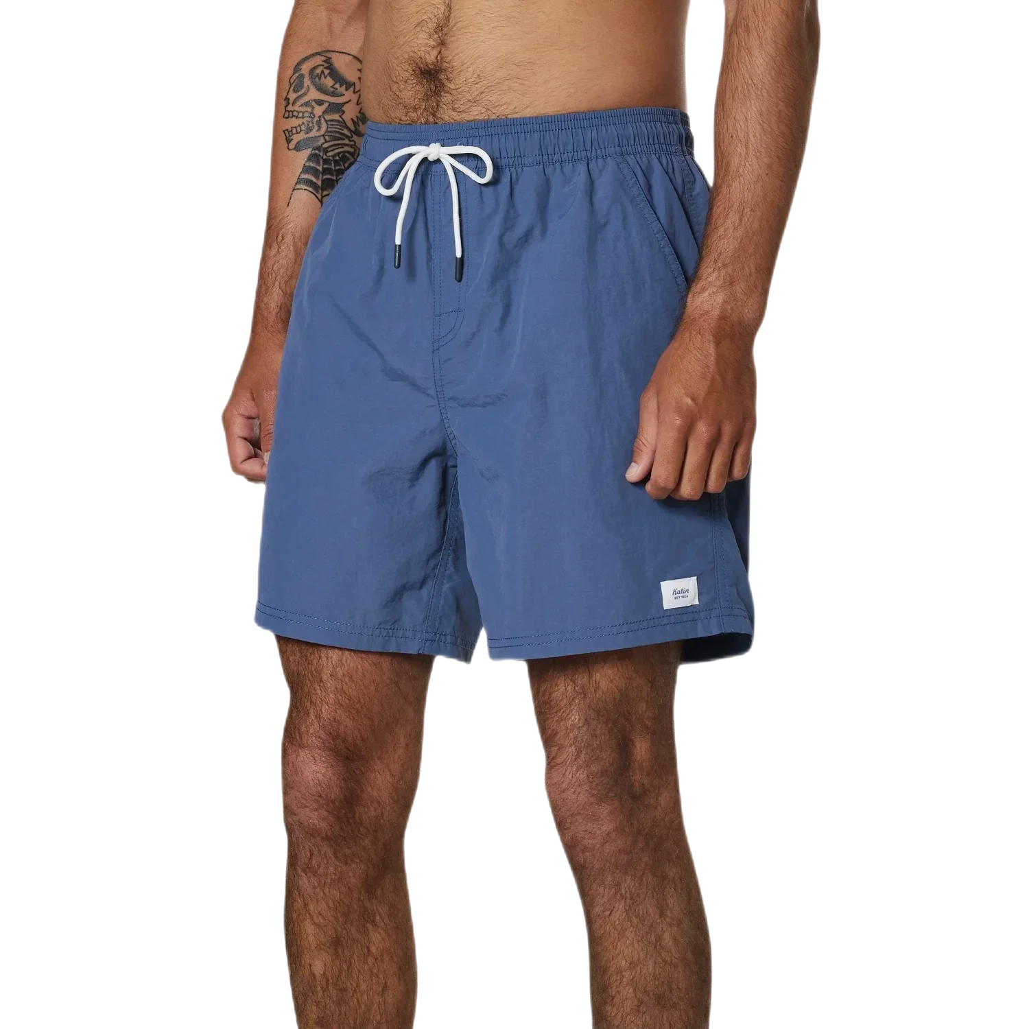 Katin 01. MENS APPAREL - MENS SHORTS - MENS SHORTS ACTIVE Men's Poolside Volley WBLU WASHED BLUE