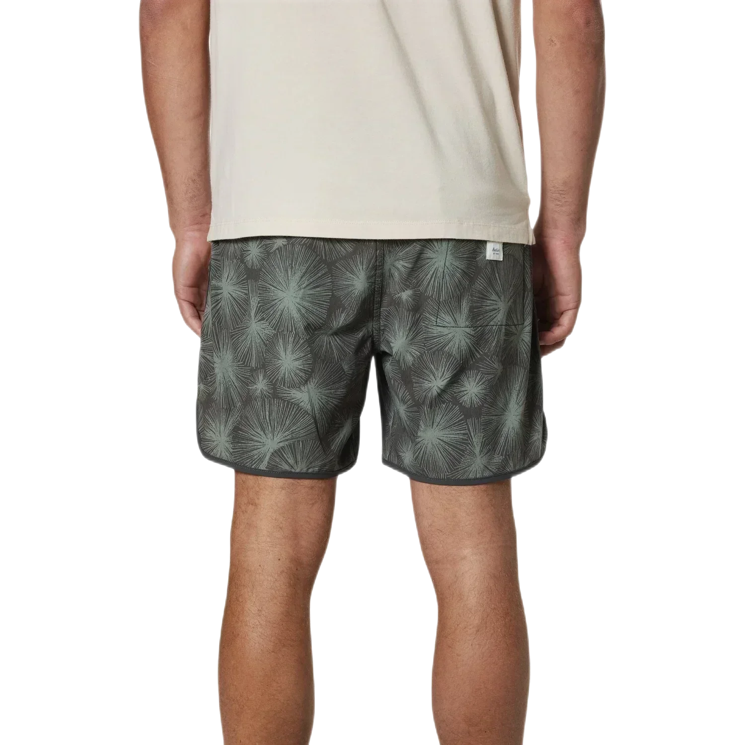 Katin 01. MENS APPAREL - MENS SHORTS - MENS SHORTS ACTIVE Men's Rover Short BKWS BLACK WASH URCHIN PRINT