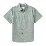 Katin 01. MENS APPAREL - MENS SS SHIRTS - MENS SS BUTTON UP Men's Shine Shirt AGRN ALOE GREEN