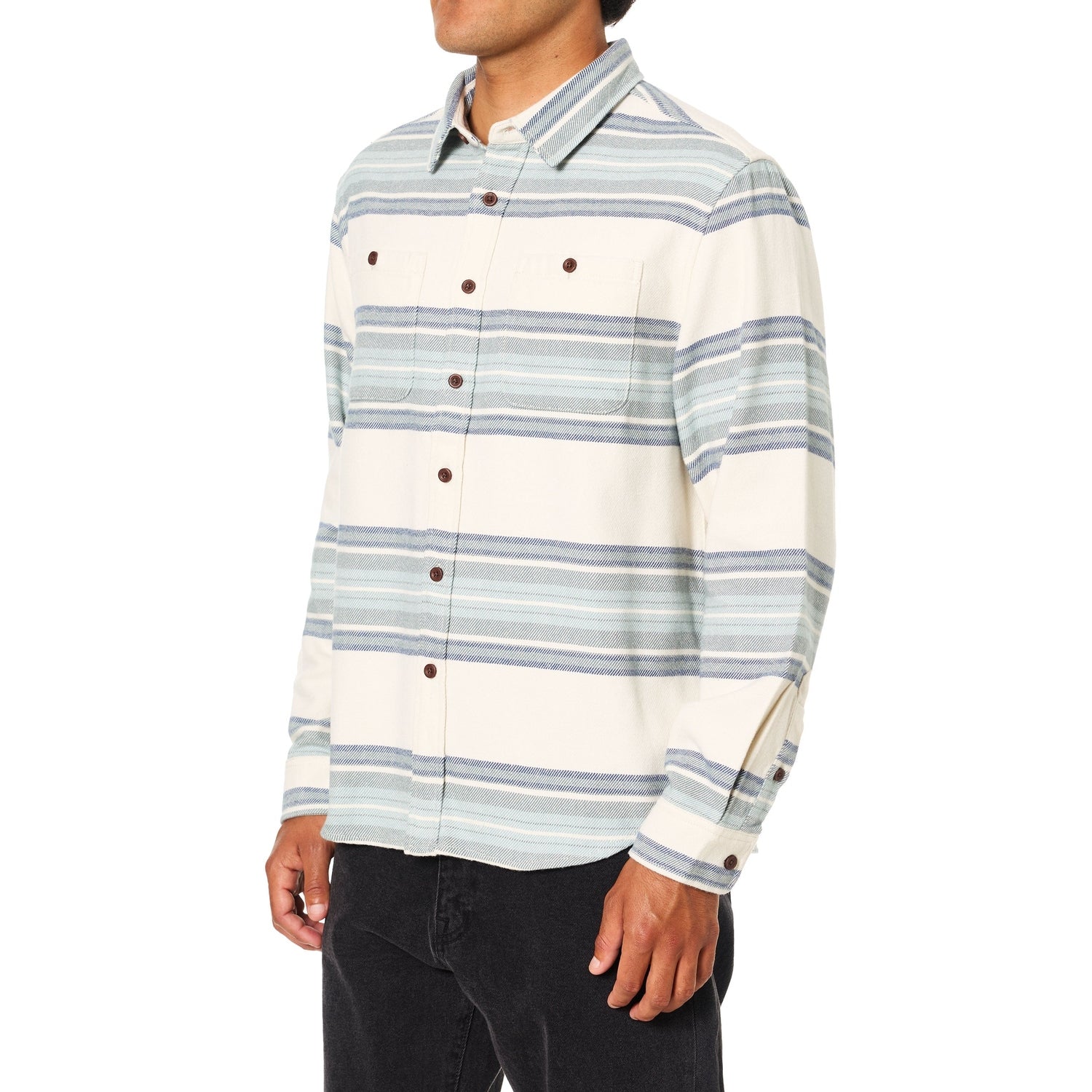 Katin 01. MENS APPAREL - MENS LS SHIRTS - MENS LS BUTTON UP Men's Sierra Flannel VGRY VAPOR GRAY