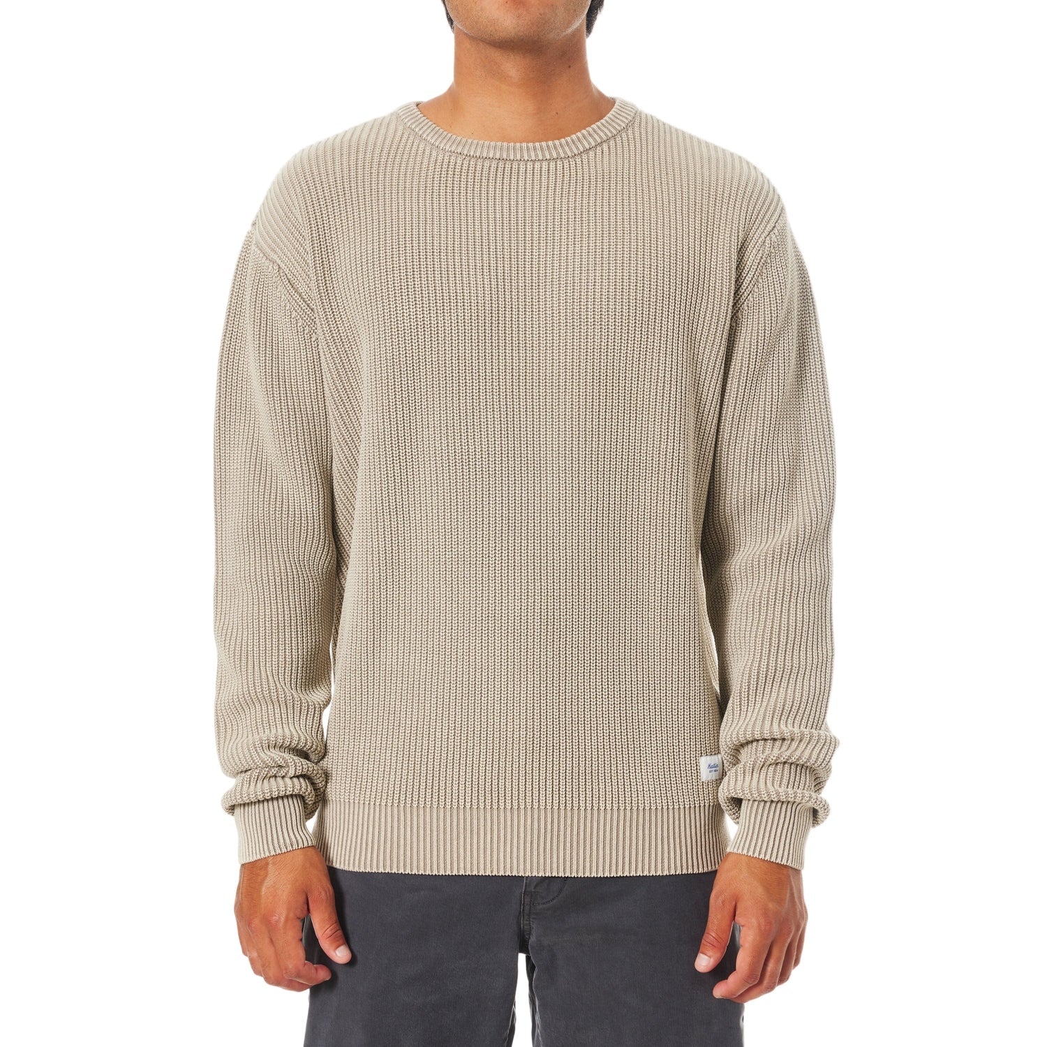 Katin 01. MENS APPAREL - MENS HOODIES|SWEATERS - MENS PO SWEATERS Men's Swell Sweater ALUM ALUMINUM