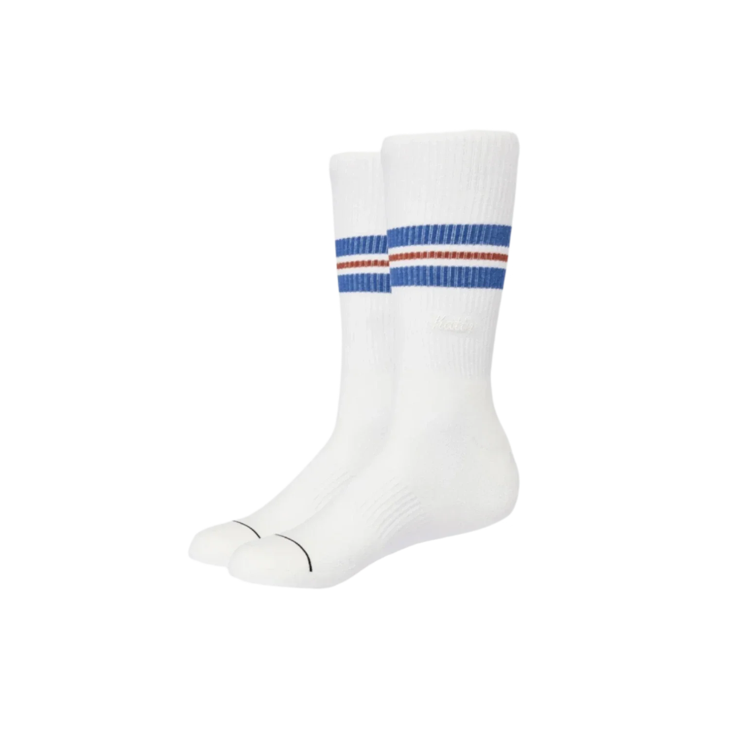 Katin 06. SOCKS - MENS SOCKS - MENS SOCKS CREW Stripe Sock OWBL OFF WHITE BLUE O S