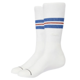 Katin 06. SOCKS - MENS SOCKS - MENS SOCKS CREW Stripe Sock OWBL OFF WHITE BLUE O S