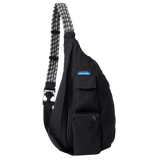 Kavu 09. PACKS|LUGGAGE - PACK|CASUAL - WAIST|SLING|MESSENGER|PURSE Rope Bag BLACK