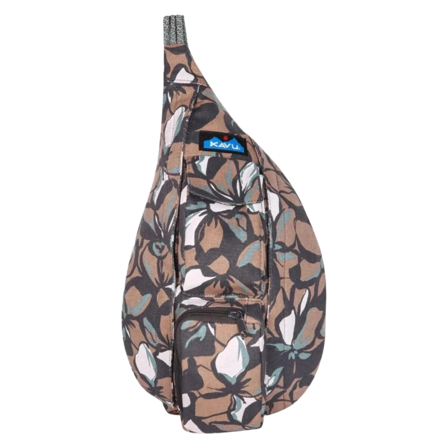 Kavu 09. PACKS|LUGGAGE - PACK|CASUAL - WAIST|SLING|MESSENGER|PURSE Rope Bag FLORAL MURAL