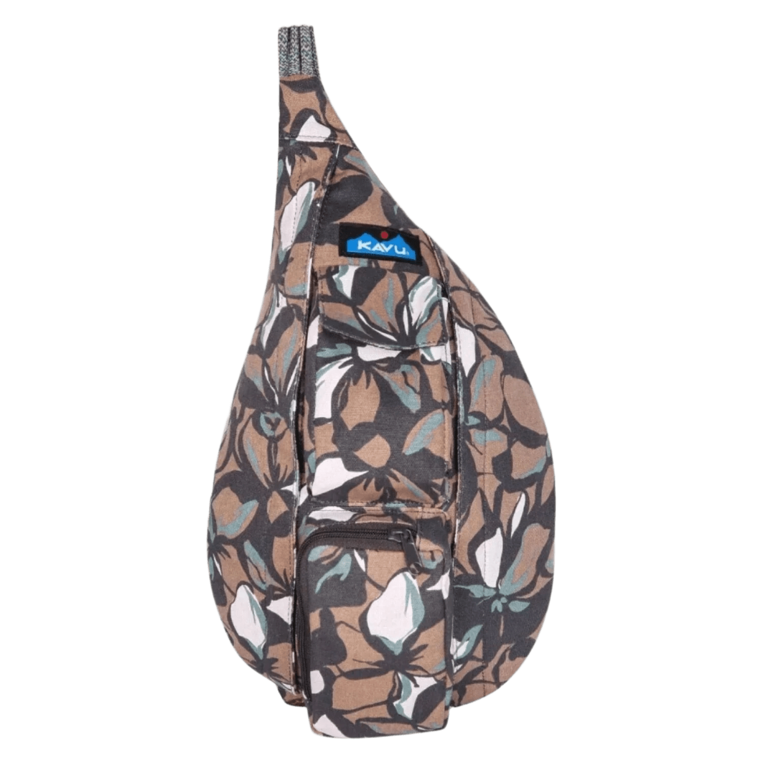 Kavu 09. PACKS|LUGGAGE - PACK|CASUAL - WAIST|SLING|MESSENGER|PURSE Rope Bag FLORAL MURAL