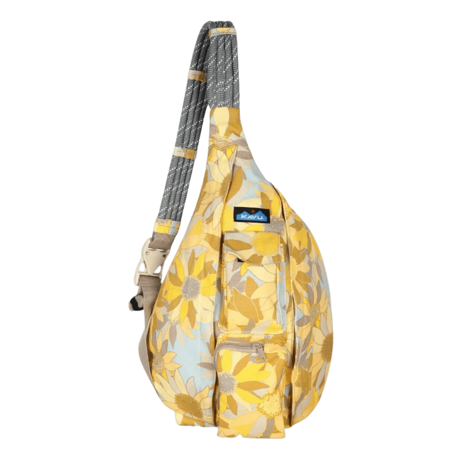 Kavu 09. PACKS|LUGGAGE - PACK|CASUAL - WAIST|SLING|MESSENGER|PURSE Rope Bag SUMMER BLOOM