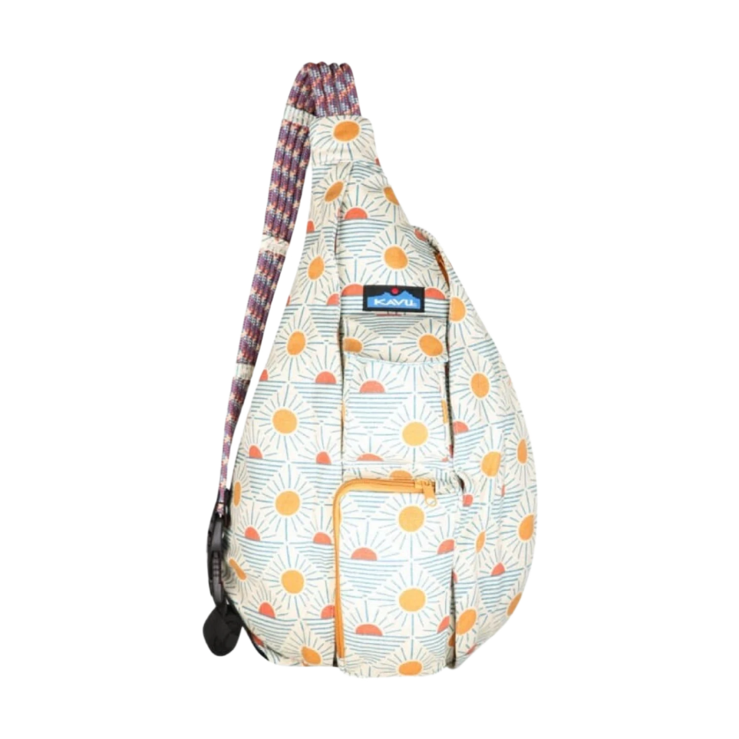 Kavu 09. PACKS|LUGGAGE - PACK|CASUAL - WAIST|SLING|MESSENGER|PURSE Rope Bag SUNSETS FOREVER