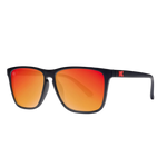 Knockaround 07. EYEWEAR - SUNGLASSES - SUNGLASSES Fast Lanes MATTE BLACK | RED SUNSET