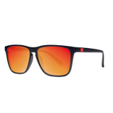 Knockaround 07. EYEWEAR - SUNGLASSES - SUNGLASSES Fast Lanes MATTE BLACK | RED SUNSET