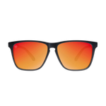 Knockaround 07. EYEWEAR - SUNGLASSES - SUNGLASSES Fast Lanes MATTE BLACK | RED SUNSET