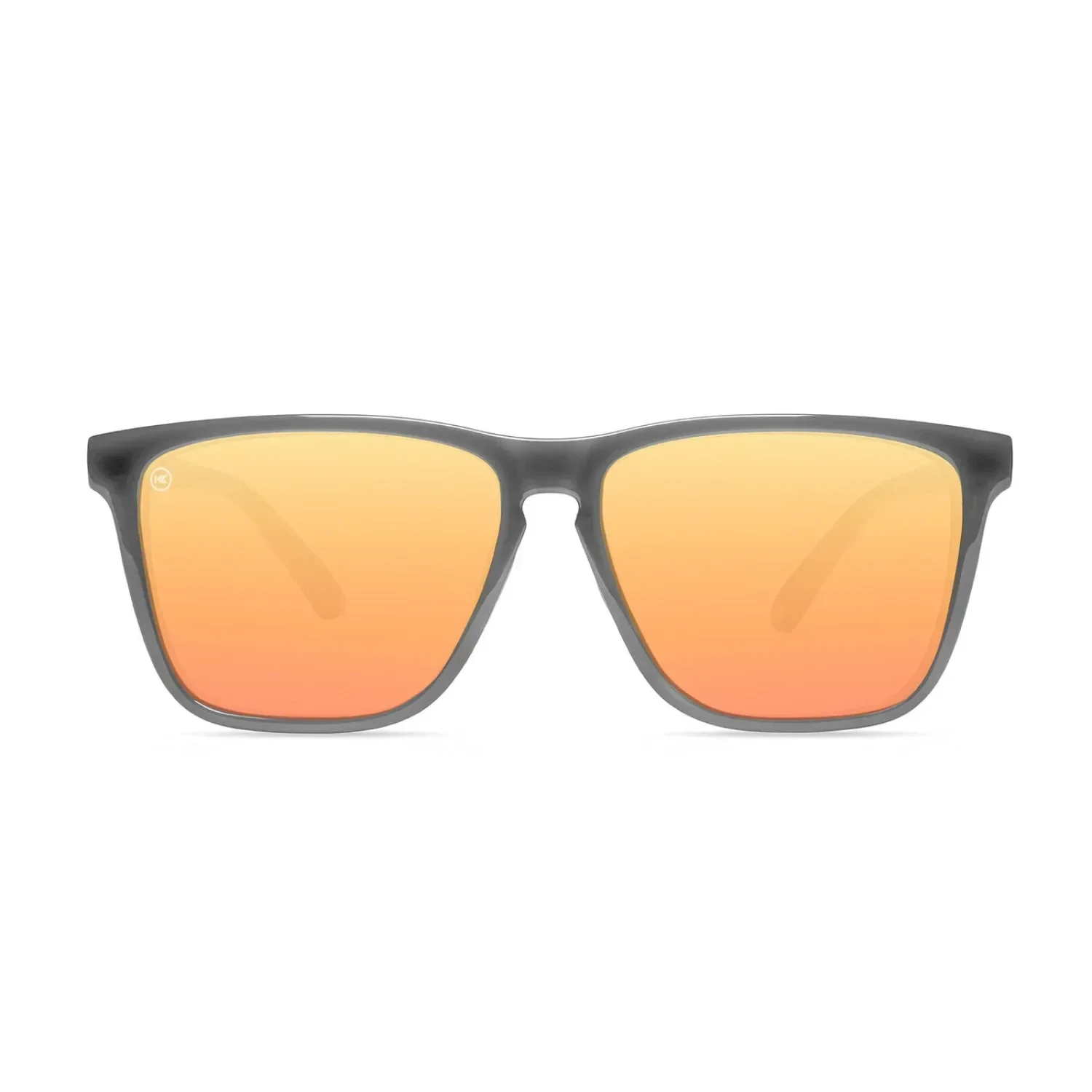 Knockaround 07. EYEWEAR - SUNGLASSES - SUNGLASSES Fast Lanes Sport JELLY GREY | PEACH