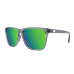 Knockaround 07. EYEWEAR - SUNGLASSES - SUNGLASSES Fast Lanes Sport CLEAR GREY | GREEN MOONSHINE