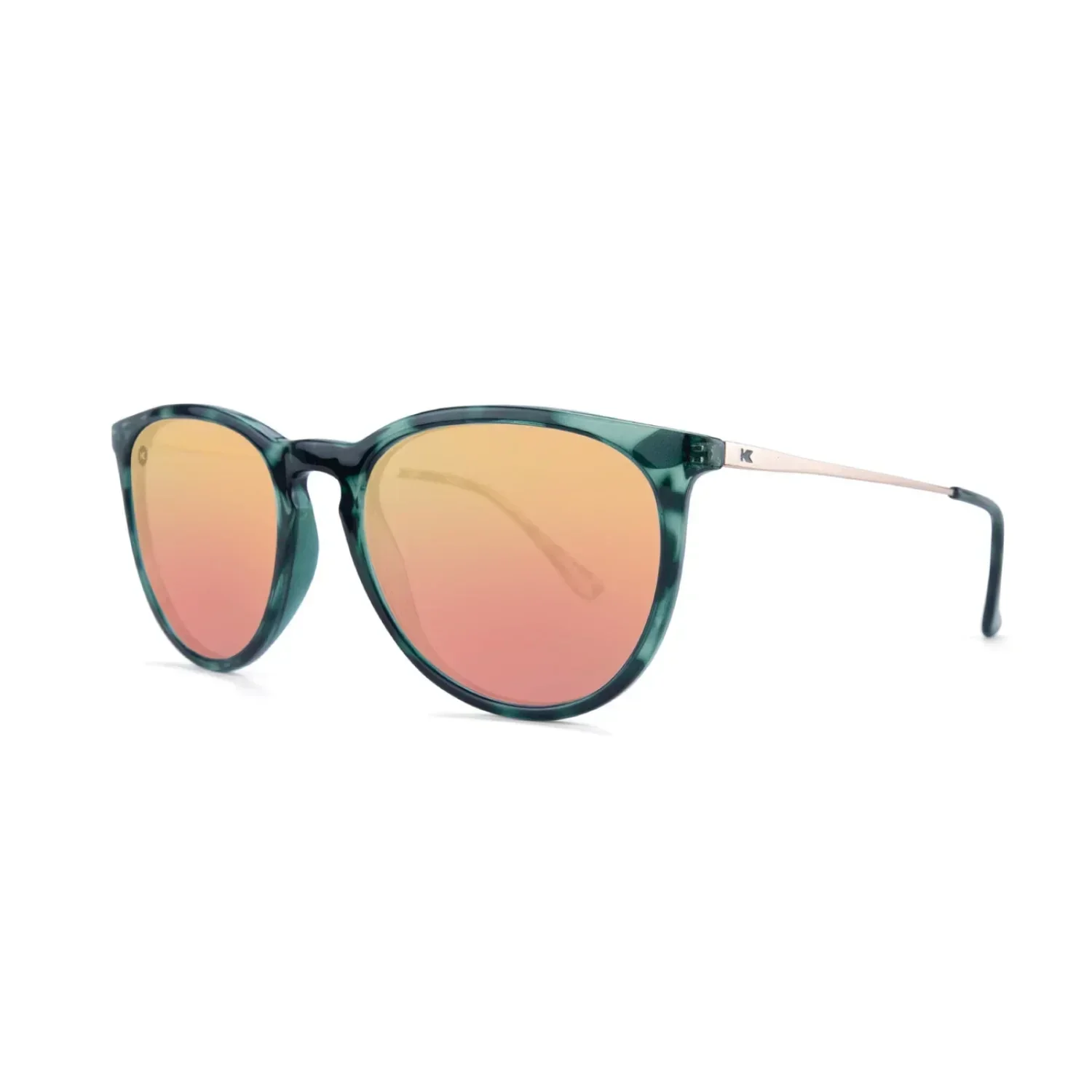 Knockaround 07. EYEWEAR - SUNGLASSES - SUNGLASSES Mary Janes SLATE TORTOISE SHELL | ROSE GOLD