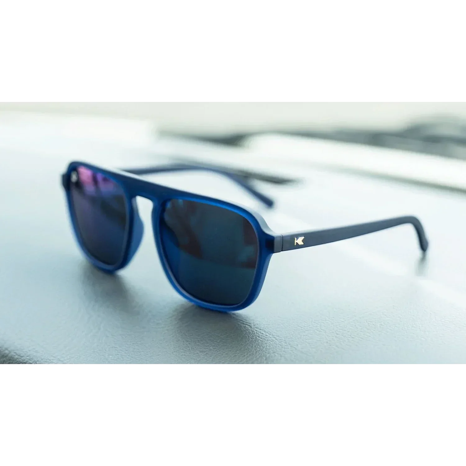 Knockaround 07. EYEWEAR - SUNGLASSES - SUNGLASSES Pacific Palisades RUBBERIZED NAVY RIDER