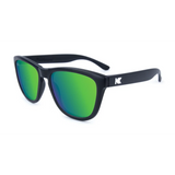 Knockaround 07. EYEWEAR - SUNGLASSES - SUNGLASSES Premiums BLACK | GREEN MOONSHINE