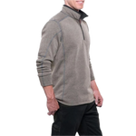 KUHL 01. MENS APPAREL - MENS HOODIES|SWEATERS - MENS PO Q ZIP Men's Revel 1/4 Zip Fleece Pullover OAT OATMEAL