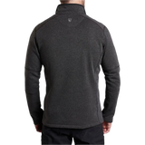 KUHL 01. MENS APPAREL - MENS HOODIES|SWEATERS - MENS PO Q ZIP Men's Revel 1/4 Zip Fleece Pullover STL STEEL