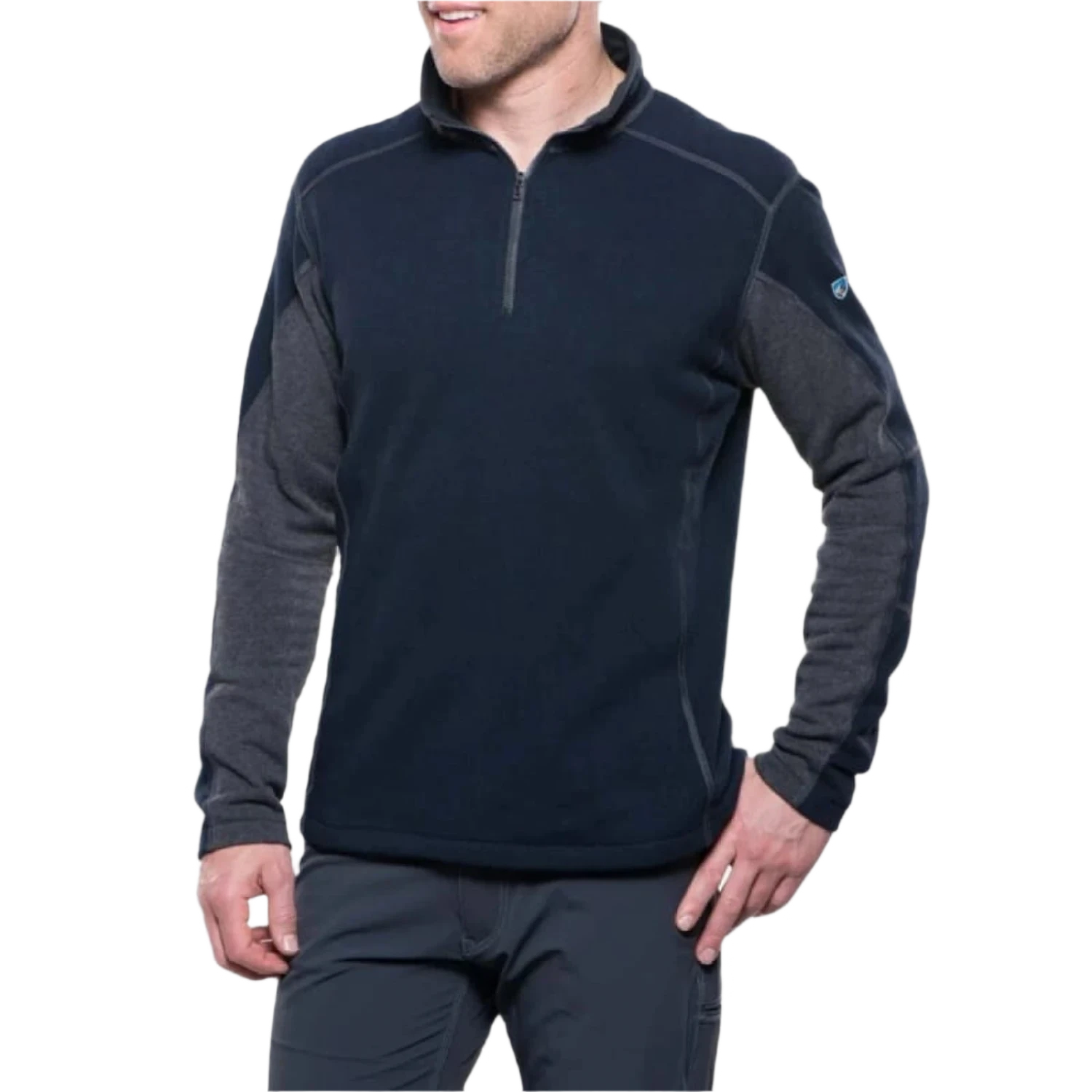 KUHL 01. MENS APPAREL - MENS HOODIES|SWEATERS - MENS PO Q ZIP Men's Revel 1/4 Zip Fleece Pullover