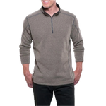 KUHL 01. MENS APPAREL - MENS HOODIES|SWEATERS - MENS PO Q ZIP Men's Revel 1/4 Zip Fleece Pullover OAT OATMEAL